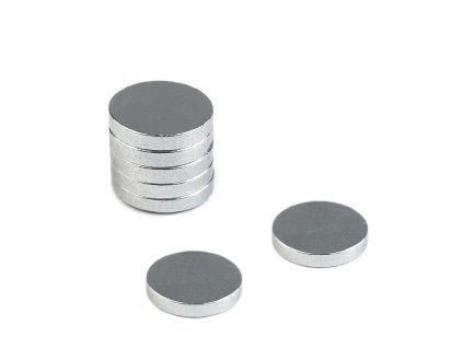 Magnet Ø10 mm (Balení 60 ks, Varianta barva nikl)