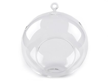 Skleněná koule Ø15 cm aerárium (Balení 1 ks, Varianta transparent)