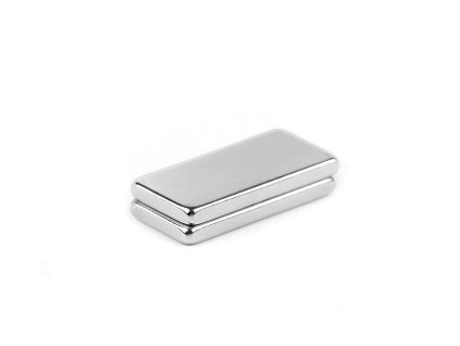 Magnet 10x20 mm (Balení 2 ks, Varianta nikl)