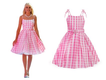 Karnevalový kostým Barbie - dámský (Balení 1 ks, Varianta 1 (vel. S) růžová sv.)