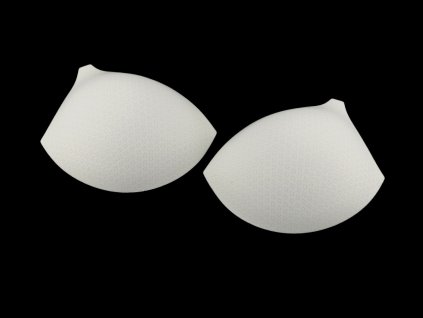 Košíčky do plavek / korzetů s perforací soft velikost 32 (Balení 25 pár, Varianta Off White)