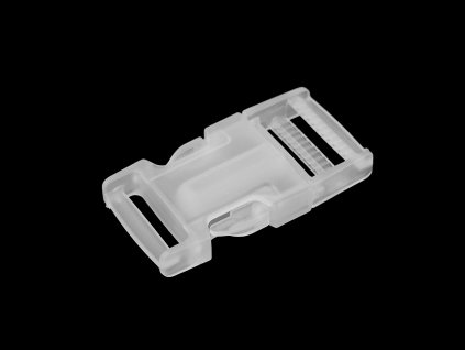 Spona trojzubec transparent šíře 25 mm, 32 mm (Balení 5 pár, Varianta 1 (25 mm) transparent)