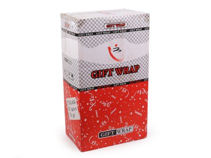 Balicí papír vánoční s glitry 0,7x2 m (Balení 1 ks, Varianta 11 tyrkys mořský)