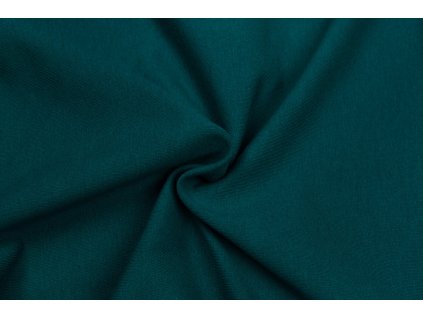 teplakovina elasticka bio lahvove zelena 250 g m2