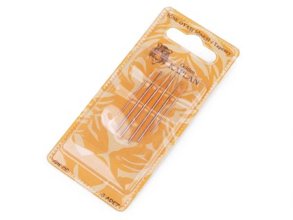 Jehly gobelínové tupé, zlatá ucha (Balení 40 karta, Varianta nikl)