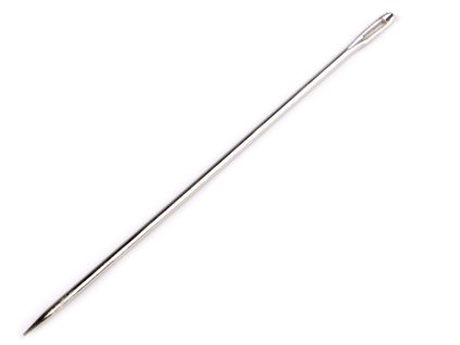 Jehla / jednošpice čalounická 15 cm (Balení 1 ks, Varianta nikl)