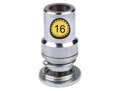 Piston na potahování knoflíků vel. 16", 18", 20", 24", 26", 28", 32", 36", 40", 44" (Balení 1 sada, Varianta 28 nikl)