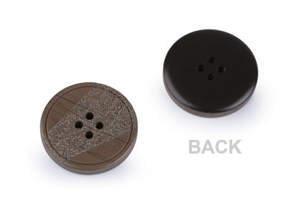 Knoflík laser velikost 40", 44" (Balení 50 ks, Varianta 1 (40") krémová světlá)