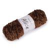 Pletací žinylková příze Alice 100 g (Balení 1 ks, Varianta 1 (1) bílá)