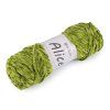 Pletací žinylková příze Alice 100 g (Balení 1 ks, Varianta 1 (1) bílá)