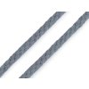 Bavlněná šňůra Ø7 mm splétaná (Balení 45 m, Varianta 9 modrošedá sv.)