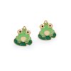 Kovový přívěsek / taháček na zip zvířátko (Balení 2 ks, Varianta 1 (60757) zelená pastel sv žába)