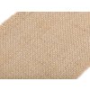 Jutová stuha šíře 13 cm (Balení 4.5 m, Varianta režná přírodní)