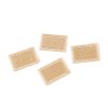 Nažehlovací záplaty pro opravy dírek i zdobení 2,3x3,3 cm (Balení 10 ks, Varianta 1 béžová světlá)