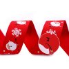 Vánoční rypsová stuha šíře 24 mm (Balení 90 m, Varianta 1 červená)