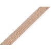 Jutová stuha šíře 10 a 15 mm řezaná (Balení 1 m, Varianta 2 (15 mm) režná přírodní)