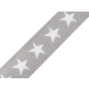 Pruženka šíře 20 mm hvězdy (Balení 1 m, Varianta 4 černá)