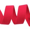 Bavlněný popruh šíře 30 mm (Balení 5 m, Varianta 5 červená)