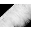 Prýmek - marabu peří 12-15 cm (Balení 1 ks, Varianta 1 bílá)