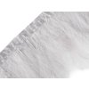 Prýmek - marabu peří 12-15 cm (Balení 1 ks, Varianta 1 bílá)