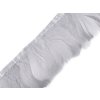 Prýmek - husí peří 6-11 cm (Balení 1 m, Varianta 1 bílá)