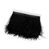 Prýmek - marabu peří 5-10 cm (Balení 1 m, Varianta 1 černá)