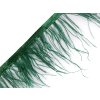 Prýmek - marabu peří 5-10 cm (Balení 1 m, Varianta 2 zelená)