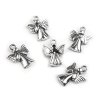 Přívěsek 15x20 mm anděl (Balení 5 ks, Varianta platina s patinou)
