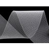 Modistická krinolína na vyztužení šatů a výrobu fascinátorů šíře 8 cm (Balení 1 m, Varianta 1 (CC01) bílá)