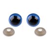 Oči s pojistkou Ø14 mm (Balení 10 sada, Varianta 2 modrá)