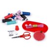 Sada na šití v boxu (Balení 1 sada, Varianta 1 červená)