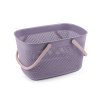 Plastový košík 18,5x28 cm (Balení 1 ks, Varianta 9 fialová lila)