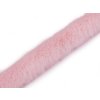 Všívací oděvní / dekorační kožešina kulatá šíře 3 cm (Balení 1 m, Varianta 1 Off White)