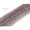 Všívací oděvní / dekorační kožešina kulatá šíře 3 cm (Balení 1 m, Varianta 1 Off White)