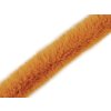 Všívací oděvní / dekorační kožešina kulatá šíře 3 cm (Balení 1 m, Varianta 1 Off White)