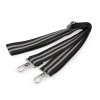 Popruh na tašku s karabinami šíře 3,8 cm (Balení 1 ks, Varianta 47 černá šedá)
