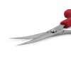 Nůžky PIN vyšívací délka 15 cm zahnuté (Balení 6 ks, Varianta červená)