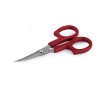 Nůžky PIN vyšívací délka 15 cm zahnuté (Balení 6 ks, Varianta červená)