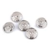 Kovový knoflík velikost 32"; 40" (Balení 5 ks, Varianta 1 (32") nikl)