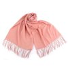 Letní šátek / šála s třásněmi jednobarevný 70x175 cm (Balení 1 ks, Varianta 7 pink)
