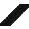 Suchý zip plyš šíře 26 mm elastický (Balení 1 m, Varianta černá)
