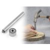 Ruční aplikátor / pomůcka k nýtování průchodek Ø6-14 mm (Balení 1 sada, Varianta 5 (Ø14 mm) nikl)