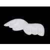 Aplikace křídla / polotovar k výrobě andělů (Balení 10 ks, Varianta bílá)