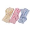 Bavlněná čelenka pro miminko - uzel (Balení 1 ks, Varianta 1 krémová světlá)