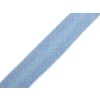 Šikmý proužek bavlněný šíře 14 mm zažehlený (Balení 25 m, Varianta 372 151 růžová nejsv.)