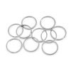 Kroužek na klíče Ø35 mm plochý (Balení 10 ks, Varianta nikl)