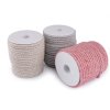 Kroucená šňůra dvoubarevná Ø6 mm macrame (Balení 25 m, Varianta 5 (C 4) béžová)