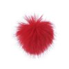Kožešinová bambule s poutkem Ø8 cm (Balení 1 ks, Varianta 4 pink)