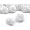 Saténová růže Ø15 mm (Balení 200 ks, Varianta 2 bílá)