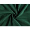 Velvet / samet strukturovaný jednobarevný (Balení 1 m, Varianta 1 bílá)